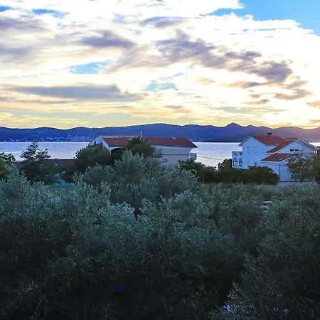 In With Sea View, Balcony, Air Conditioning, Wi-fi Διαμέρισμα Bibinje
